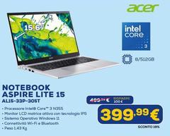 Acer - Notebook Aspire Lite 15 A115-33P-305T
