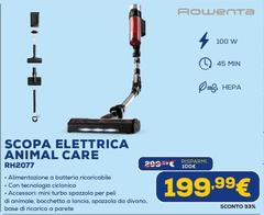 Rowenta - Scopa Elettrica Animal Care RH2077