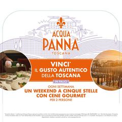 Vinci la Toscana con Acqua Panna