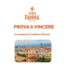Vinci la Toscana con Acqua Panna