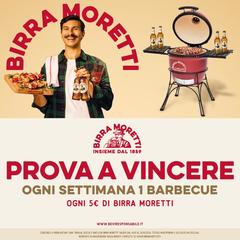 Griglia, gusta e vinci con Birra Moretti