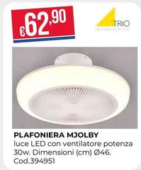Plafoniera Mjolby