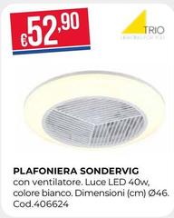 Plafoniera Sondervig