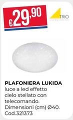 Plafoniera Lukita