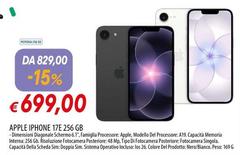 Apple - Iphone 17E 256 GB Titanio Nero