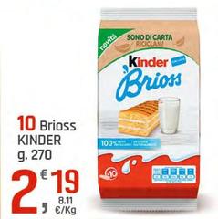 Ferrero - Kinder Brioss