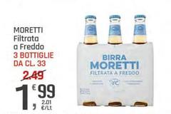 Moretti - Filtrata A Freddo 3 Bottiglie