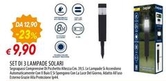 Luce - Set Di 3 Lampade Solari