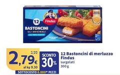 Findus - 12 Bastoncini Di Merluzzo