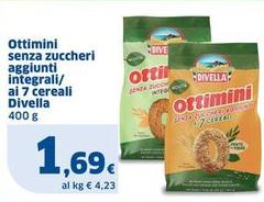 Divella - Ottimini Senza Zuccheri Aggiunti Integrali