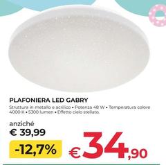 Plafoniera Led Gabry