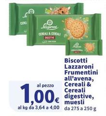 Lazzaroni - Biscotti Frumentini All'Avena