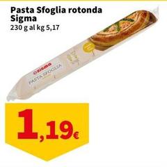 Sigma - Pasta Sfoglia Rotonda