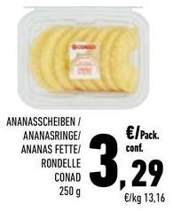 Conad - Ananas Fette/ Rondelle