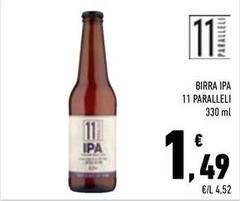 11 Paralleli - Birra Ipa