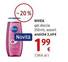 Nivea - Gel Doccia 250 Ml, Assort.