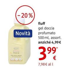 Fluff - Gel Doccia Profumato 500 Ml, Assort.