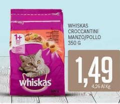 Whiskas - Croccantini Manzo