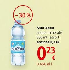 Sant'anna - Acqua Naturale O Frizzante 500 Ml, Assort.