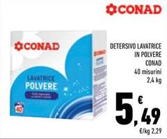 Conad - Detersivo Lavatrice In Polvere