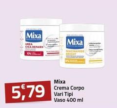 Mixa - Crema Corpo