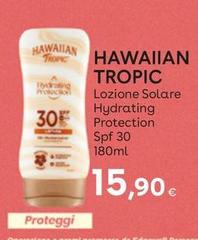 Hawaiian Tropic - Lozione Solare Hydrating Protection Spf