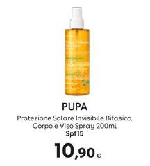 Pupa - Protezione Solare Invisible Bifasica Corpo E Viso Spray