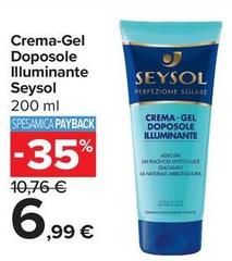 Seysol - Crema Gel Doposole Illuminante