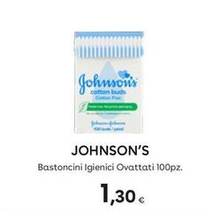 Johnson's - Bastoncini Igienici Ovattati