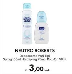 Neutro Roberts - Deodorante