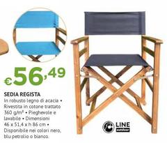 Line Outdoor - Sedia Regista
