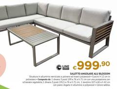 Salotto Angolare Alu Blossom
