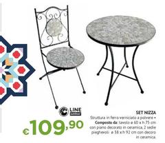Line Outdoor - Sedia Nizza