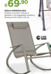 Sedia A Dondolo Aria