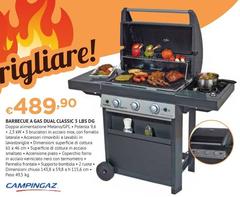 Campingaz - Barbecue A Gas Dual Classic 3 Lbs Dg