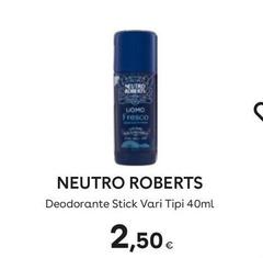 Neutro Roberts - Deodorante Stick