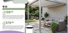Pergola Bioclimatica Addossata Alu Steel 3 X 3