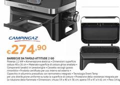 Campingaz - Barbecue Da Tavolo Attitude 2 Go