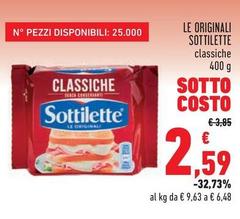 Sottilette - Le Originali