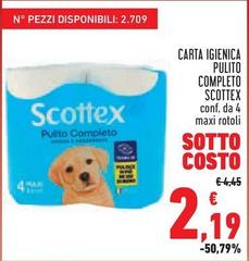 Scottex - Carta Igienica Pulito Completo