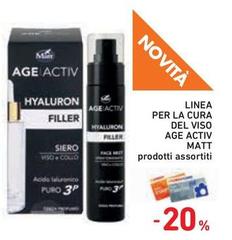 Matt - Linea Per La Cura Del Viso Age Activ