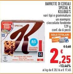 Kelloggs - Barrette Di Cereali Special K