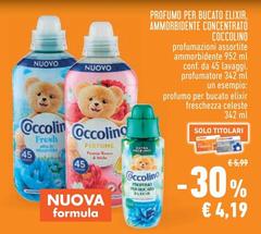 Coccolino - Profumo Per Bucato Elixir, Ammorbidente Concentrato