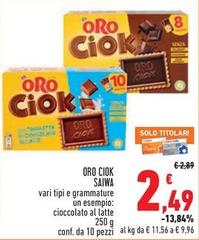 Saiwa - Oro Ciok