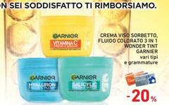 Garnier - Crema Viso Sorbetto, Fluido Colorato 3 In 1