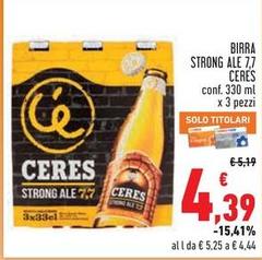 Ceres - Birra Strong Ale 7,7