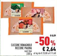 Riccione piadina - Cassone Romagnolo