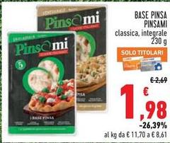Pinsami - Base Pinsa