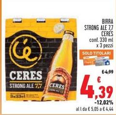 Ceres - Birra Strong Ale 7,7