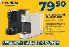 Hyundai Electronics - Macchina Caffè SBHN-MC12NC